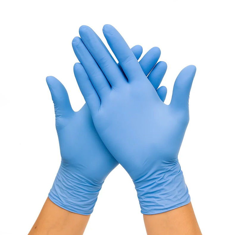 Afbeelding van CMT Handschoen Nitril Soft Ongepoederd maat L Blauw 100 st.